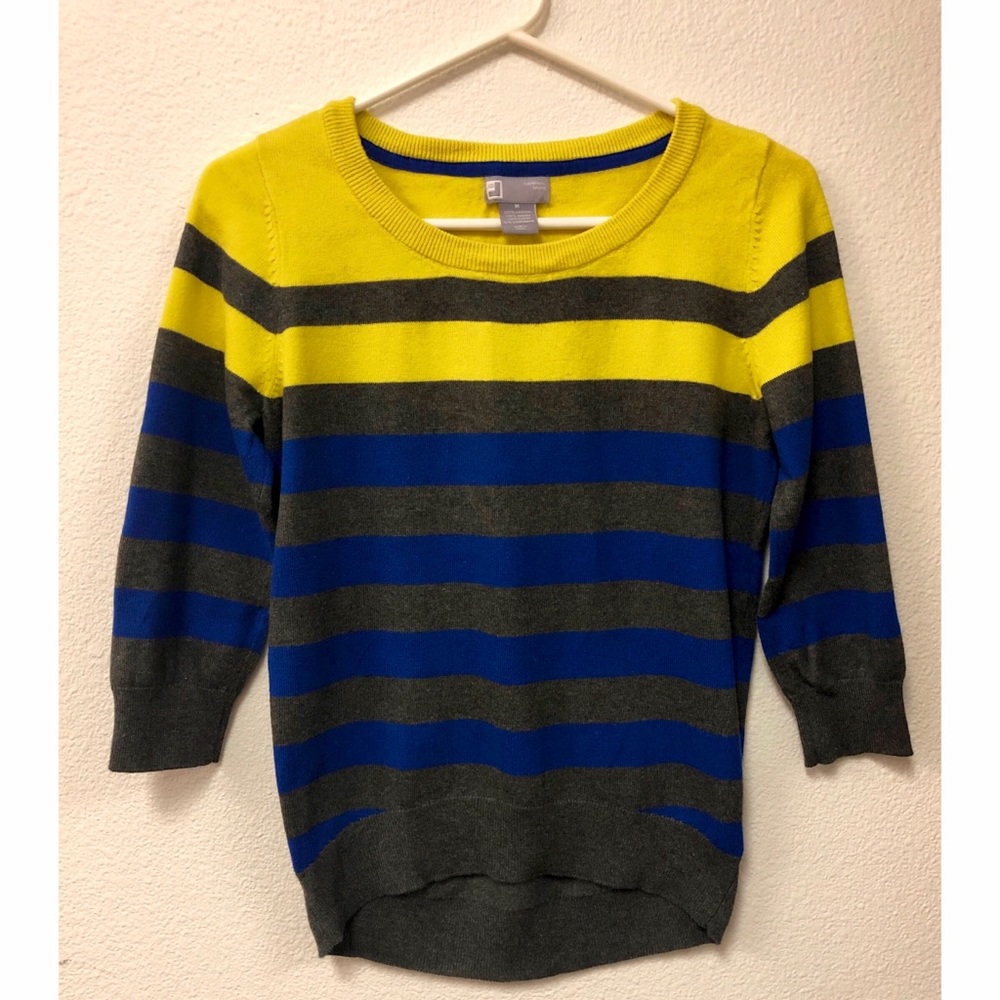 Beautiful Cashmere-Blend 3/4 Length Sleeve Sweater